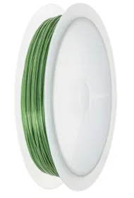 Brewis Sznurek elastyczny zielony 0,4mm x 6m