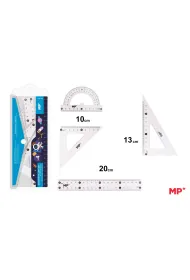 Mp Main Paper Zestaw geometryczny w etui Kosmos 4 elementy
