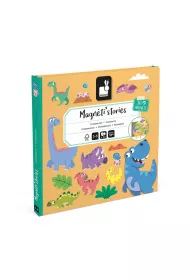 Puzzle Magnetyczna ukadanka Dinozaury Magneti'stories Janod