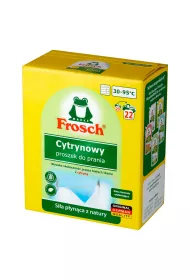 Frosch Cytrynowy proszek do prania tkanin biaych 1.5 kg