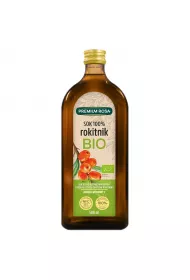 Premium Rosa Sok NFC z rokitnika 100% 500 ml Bio