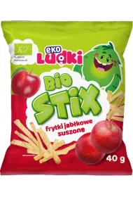 NaturaVena Frytki jabkowe suszone 40 g Bio
