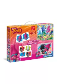 Puzzle Trolle. EduKit 4w1 Clementoni