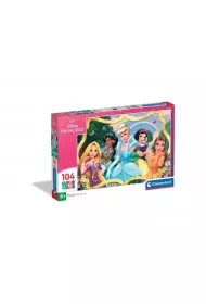 Puzzle 104 Super Kolor Princess Clementoni