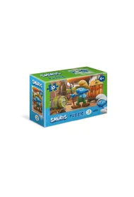 Puzzle mini 35 Smerfy Farmer z dyniami Dodo