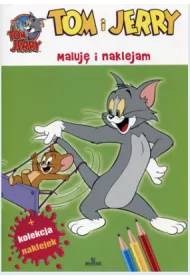 Tom i Jerry. Maluj� i naklejam *