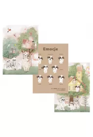 Zestaw Plakat�w A4 Emocje 3 sztuki 336x218 mm