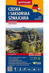 Czeska i Sakso�ska Szwajcaria - mapa 2025
