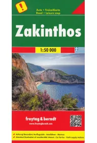 Zakintos mapa 1:50 000