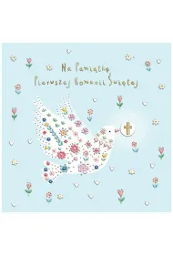 Henry Karnet Komunia Go��b w kwiatach