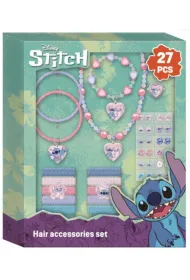Zestaw akcesoriw do wosw Stitch 27 elementw ST00104