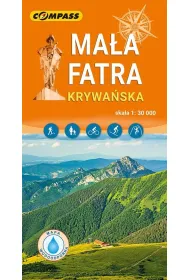Mapa turystyczna - Ma�a Fatra Krywa�ska 1:30 000
