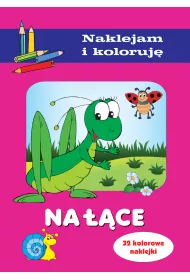 Na ��ce. Naklejam i koloruj�