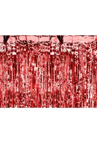 PartyDeco Kurtyna czerwona 90x250 cm