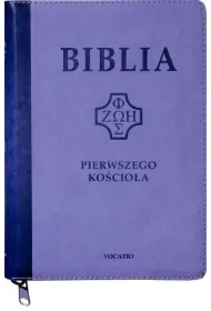 Biblia pierwszego Ko�cio�a z paginat. suwak fiolet