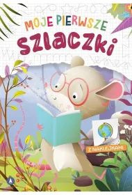 Ksi��ka edu. A4  Naklejki Moje pierwsze szlaczki SKRZAT 077995