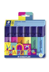 Staedtler Zakre�lacz Textsurfer Classic Happy, 6 kolor�w.