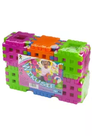 Klocki konstrukcyjne 36 el. Wikusie