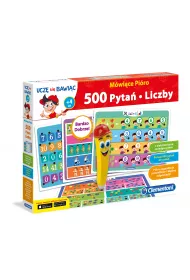 Ucz� si� bawi�c. M�wi�ce pi�ro 500 pyta� Liczby Clementoni