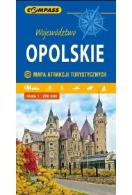 Mapa atrakcji turystycznych Wojew�dztwo Opolskie 1:200 000