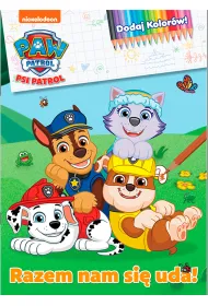 Razem nam si� uda! Psi Patrol. Dodaj kolor�w. Cz�� 8
