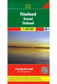Mapa Finlandia 1:500 000