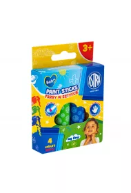 Farby w sztyfcie Jumbo Baby 4kolory ASTRA 311024001