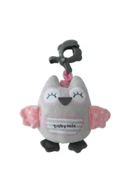 Zawieszka pluszowa Sowa r�owa Baby Mix