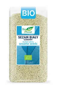 Bio Planet Sezam bia�y �uskany 400 g Bio