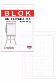 Danmark Blok do flipchart�w kratka 50 kartek