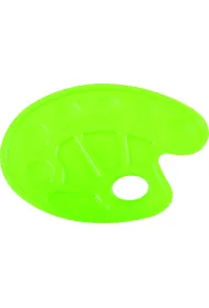 Happy Color Paletka do mieszania kolor�w, 10 przegr�dek, zielona