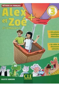 Alex et Zoe + 3. Poziom A1. Podr�cznik + CD do j�zyka francuskiego