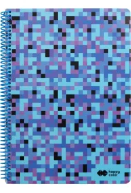 Happy Color Ko�onotatnik PIXI BLUE, B5, 80g, 80 kartek w kratk� kratka 80 kartek
