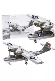 Klocki konstrukcyjne samolot PBY-5A Catalina 364el