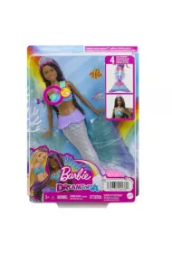 Barbie Brooklyn Syrenka Migoczce wiateka Lalka HDJ37 Mattel