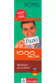 PONS. Fiszki 1000 S��w. Niemiecki na co dzie�