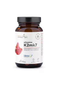 Aura Herbals Witamina K2 MK7 200 mcg Suplement diety 90 kaps.