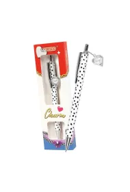 Cresco D�ugopis Charm serce bia�e w etui