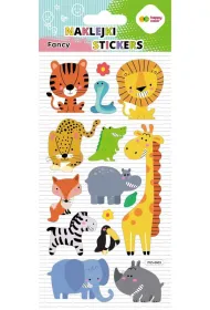 Happy Color Naklejki 3D FANCY - Wild Animals, 90x210 mm
