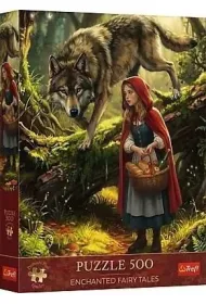 Puzzle 500 element�w Premium Czerwony Kapturek i Wilk TREFL 37632