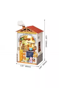 Skadany Drewniany Model LED Kuchnia smakw