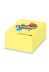 Alfa Pastello Kostka samoprzylepna ��ta 76x76mm 400 kartek
