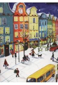 Karnet Bo�e Narodzenie - Ulica 118x163 mm