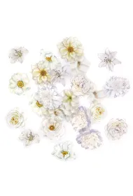 Dalprint Naklejki Pet Kwiaty Moonlight White 30 szt.