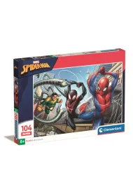 Puzzle 104 el. SuperColor. Spider-Man Clementoni