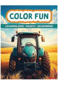 Maszyny rolnicze. Kolorowanka. Malbuch. Colouring book