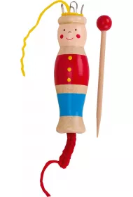 Drewniany instrument do wyplatania Goki