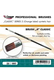 P�dzelek p�aski high quality classic rozm 4
