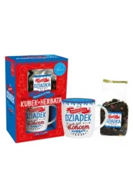 Pan Dragon Zestaw Kubek + Herbata "Najlepszy Dziadek pod s�o�cem"