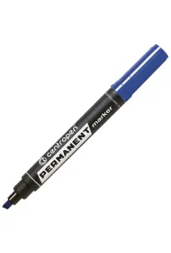 Centropen Marker permanentny �ci�ta.-ko�c. 8576 1-4,6mm niebieski